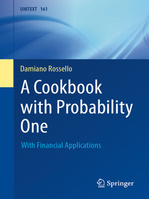cover image of A Cookbook with Probability One